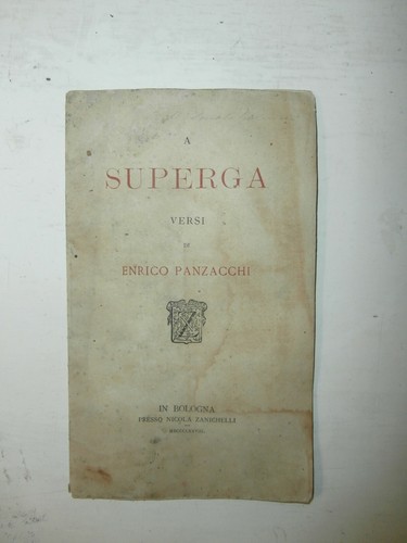 Rarissimo antico libro poesia - antico,