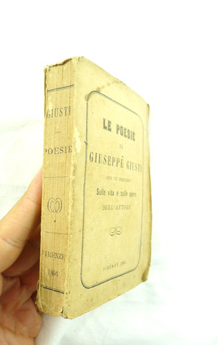 Libro antico poesie - libro,