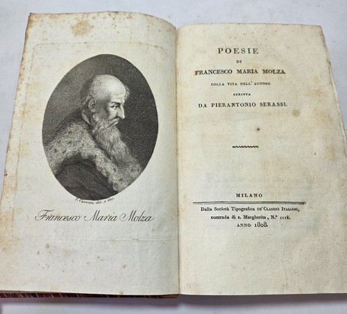 Libro antico 1808 poesie - antico,