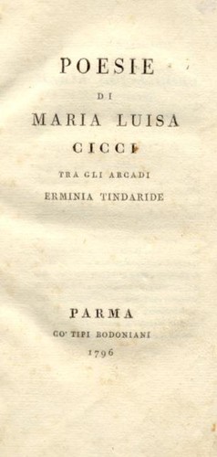 Cicci maria luisa poesie - cicci, luisa.