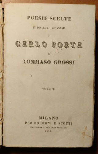 Libro antico 1844 - libro,