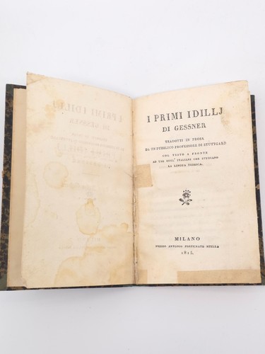 Libro antico 800 primi - libro,