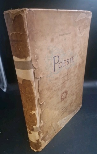Libro antico poesie - libro, di