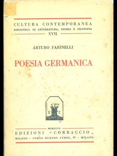 Poesia germanica libri - poesia,