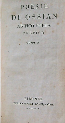 Poesie ossian antico poeta - poesie,