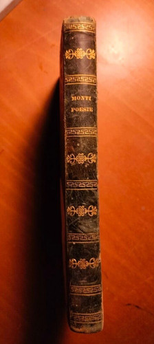 Libro antico 1843 poesie - libro, "poesie