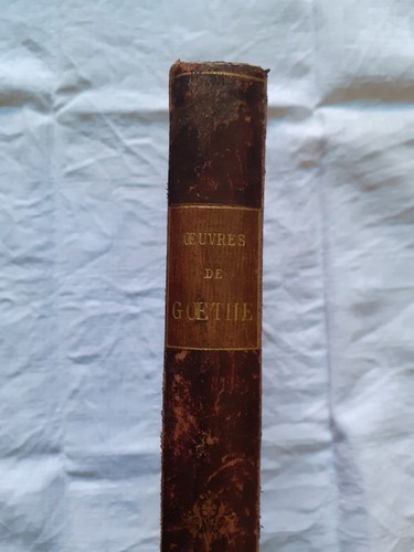 Libro antico poesia goethe - antico,