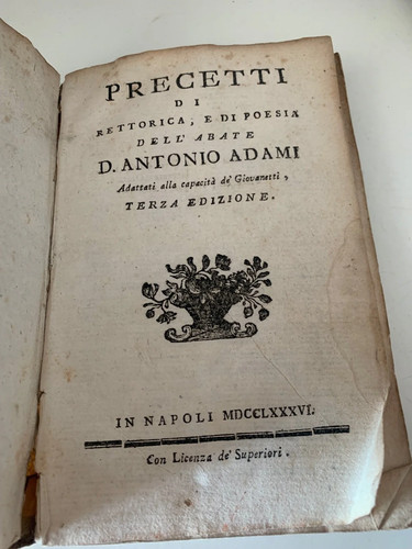 Libro precetti retorica - precetti,