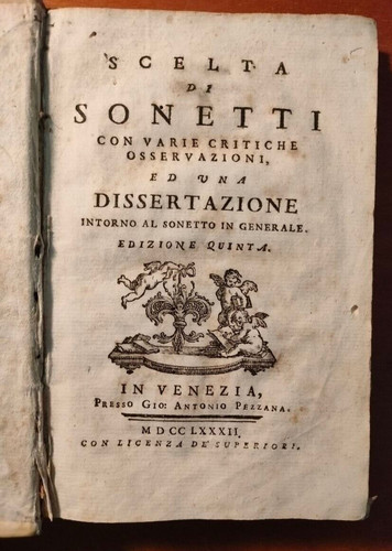Libro antico scelta di - libro, "scelta