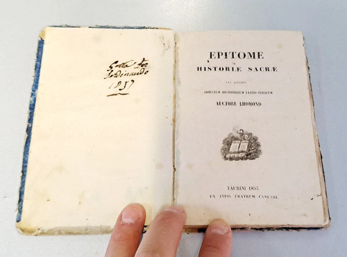 Libro antico epitome - antico,