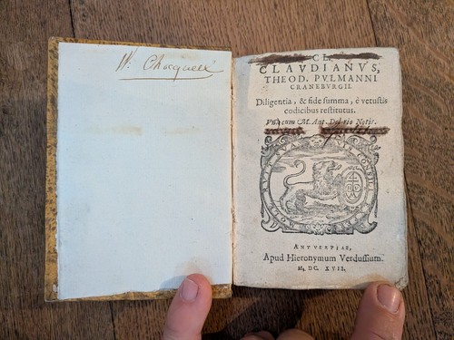 Libro antico claudiano - libro, antico-cl.