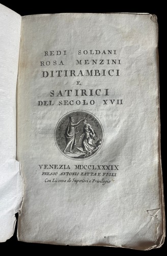 Libro antico 1789 parnaso - libro,
