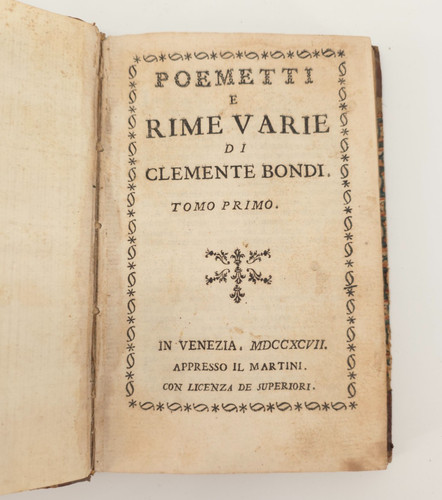 Clemente bondi poemetti - clemente,